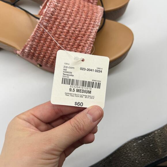 a.n.a Womens Robinson Heeled Sandals Terracotta Pink Size 9.5M - Picture 5 of 13